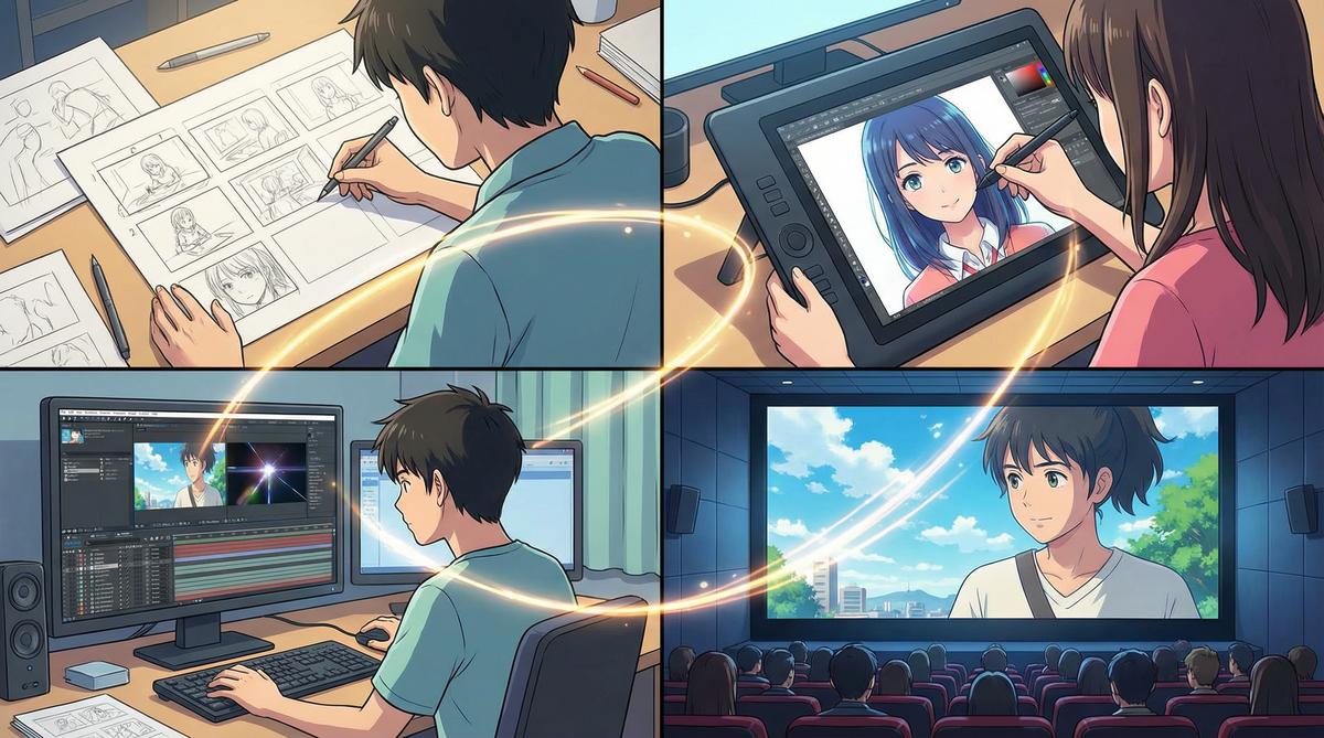 17c一起草AI智能推荐动漫短片